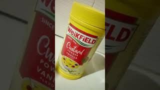 weikfield custard  Powder vanilla flavour|contains no egg | for fruit custard,ice cream, pudding