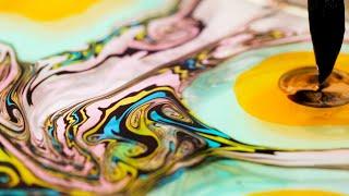 The Art of Suminagashi Japanese Marbling | Craft Therapy | Apartment Therapy