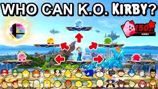 Who Can K.O. ALL Kirbys With Only A FINAL SMASH ? - Super Smash Bros. Ultimate