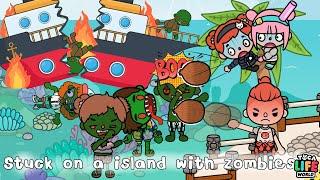 Zombie Apocalypse - Stuck on a Island with zombies Toca life world