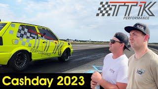 Cashday 2023 Fastest VW AWD on Earth 1,5 sec 0-100!! TTK Performance