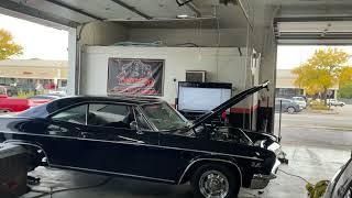 66 Chevy Impala 468 single turbo Big Block makes 1037 rwhp