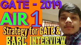 How to get a good rank in GATE | How to prepare for BARC interview |Topper's Strategy|Motivational..