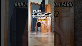 The first calisthenics skills you should learn #calisthenics #workout #fitness