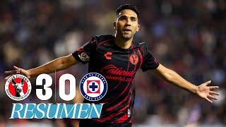 TIJUANA 3-0 CRUZ AZUL 4tos de Final Ida | Los Xolos golean a la Máquina