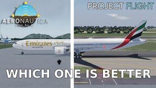 Project Flight VS Aeronautica - which one is better?