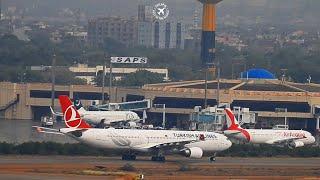 Rainy Evening Plane spotting at Karachi Airport