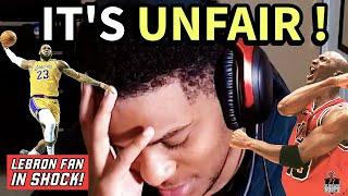 MAN DOWN! Another LeBron SUPER FAN Humbled By The Best GOAT Comparison! (OG Reaction)