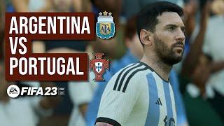 FIFA 23 - Argentina vs Portugal Highlights | International Friendly [PC]