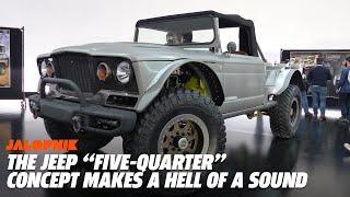 What the Jeep "Five-Quarter" Concept Sounds Like