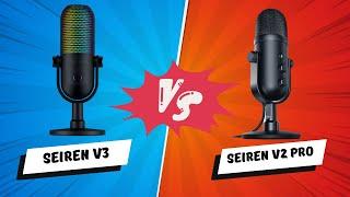 Razer Seiren V3 Chroma vs Seiren V2 Pro - Which one is better?