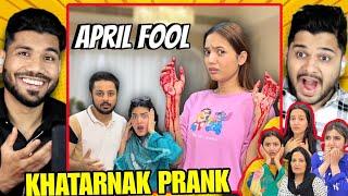 FAKE BLOOD PRANK By Fatima Faisal