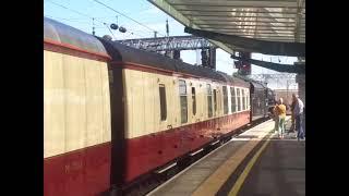 The Class 47 LSL No.47828 with LSL Train & No.45231 'Sherwood Forester' was returned at Carlisle.