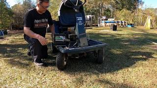 The Craftsman LUV "Lawn Utility Vehicle" Will It Run??? Riding Mower!