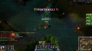 Pantheon- Penta Kill ULT