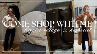 COME SHOP WITH ME  | BICESTER VILLAGE & HIGHSTREET | NEW IN FOR AUTUMN