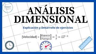 Análisis dimensional