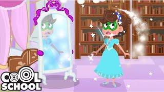 TRADING PLACES!  The Witch & Snow White + more! | Cool School Cartoons for Kids w/ Ms. Booksy