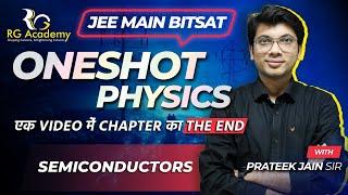 Semiconductors - JEE MAIN & BITSAT - Rank Booster One Shot