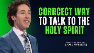 How to Talk to the Holy Spirit and Hear God Clearly – Joel Osteen Motivation #spiritualgrowth