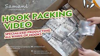 SAMANL--Packing process of bagged hooks