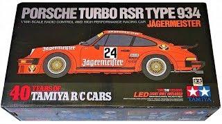 Tamiya RC Cars 40th Anniversary Ltd. Porsche Turbo RSR 934 Jägermeister Edition Build Recap!