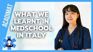 Best Advice about Italian Medical School with Dr.Trista Hsiung