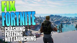 How To FIX Fortnite Crashing, Freezing, & Not Launching On PC (2024)