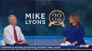 LIVE: Congratulations on your retirement, Mike Lyons!