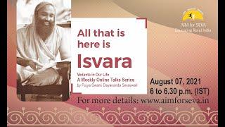Examining the Conscious Being Who is Ishvara