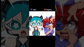  Ragatha VS Miku (Original VS Remake) Amazing Digital Circus