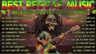 NEW BEST  MUSIC 2024  RELAXING ROAD TRIP REGGAE SONGS - BEST ENGLISH  SONGS