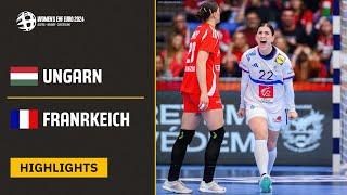 EM der Frauen: Ungarn vs. Frankreich | Highlights, Hauptrunde | SDTV Handball