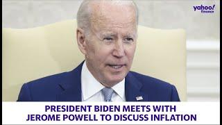 President Biden met with Jerome Powell to discuss inflation