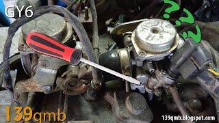 how to adjust 139qmb carburetor in a GY6 chinese scooter