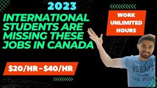 UNLIMITED HOURS CRACK YOUR ON-CAMPUS JOB CANADA - INDIAN INTERNATIONAL STUDENTS UNIVERSITY & COLLEGE