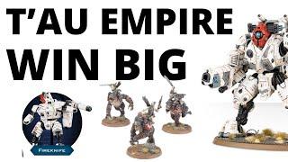 What are T'au Empire Using to WIN? One Strong List for Each Detachment