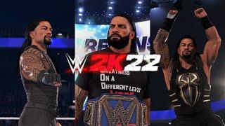 WWE 2K22 PC Mods | Roman Reigns - The Shield vs The Big Dog vs The Tribal Chief | SmackDown 2022