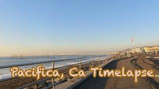 Linda Mar Beach to OceanAire Apts, Pacifica, HyperLapse/TimeLapse, Cinematic, 4K