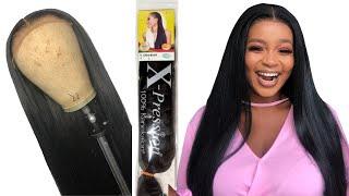 Best way to achieve a sleek synthetic bone straight wig| using expression braiding hair(attachment)