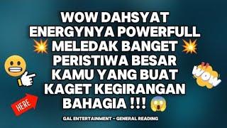 WOW DAHSYAT MELEDAK ENERGYNYA‼️AKAN ADA PERISTIWA BESARMU YG BUAT KAGET BAHAGIA  . #tarot