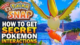 How To Get Hidden Pokemon Interactions In New Pokemon Snap