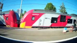 High-speed train Siemens Velaro RUS from Moscow to St. Petersburg