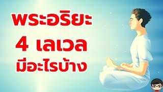 สรุป พระอริยะทั้ง 4 ระดับ คืออะไร :โสดาบัน สกิทาคามี อนาคามี อรหันต์ คุณสมบัติอย่างไร  ใน พุทธศาสนา