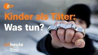 Immer mehr gewalttätige Jugendliche - wie kann Prävention gelingen? | ZDFheute live