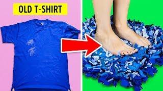 20 NEW DIY IDEAS FOR YOUR OLD T-SHIRTS