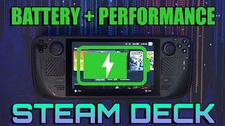 Steam Deck | 5 Tips For Better Battery Life + Performance