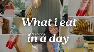 What i eat in a day  mini vloge! | Meenakshi Anoop