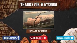 Youtube Outro Creator - Grill - Burgers and Steaks