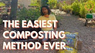 The Easiest Composting Method Ever. Like Literally. - THE NEVER ENDING GARDENING COURSE